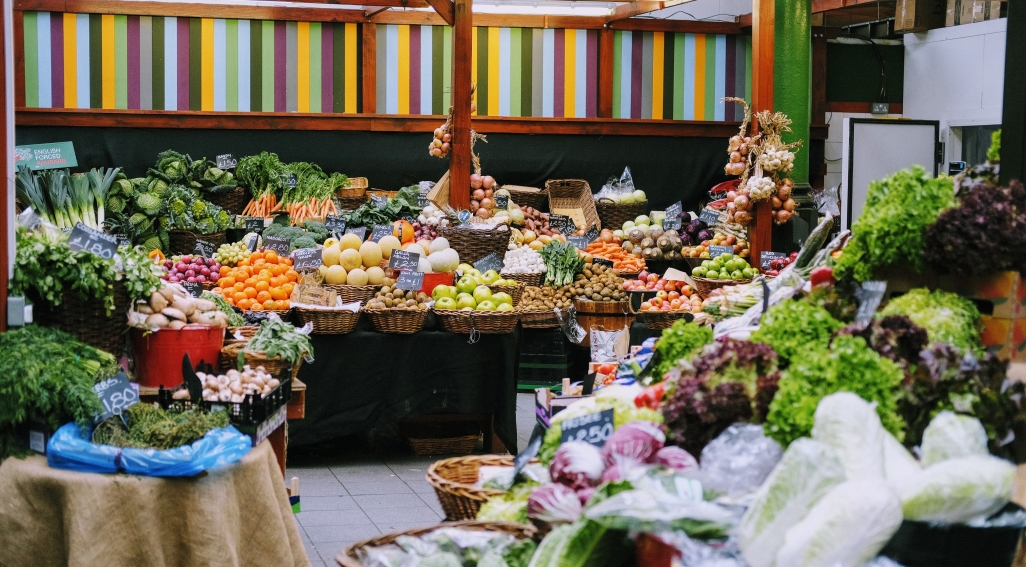 fruit and veg stall